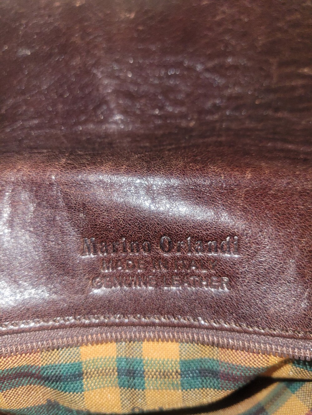 Marino Orlandi Italian leather shoulder bag Vintage - Picture 4 of 9